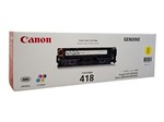Canon CART418 Yellow Toner