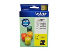 Brother LC231 Yellow Ink Cart