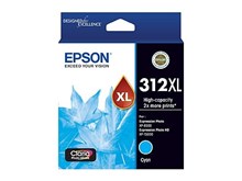 Epson 312 HY Cyan Ink Cart