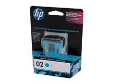 HP #02 Cyan Ink Cart C8771WA