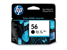 HP #56 Black Ink Cart C6656AA