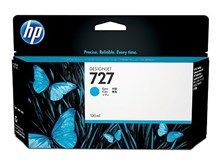 HP #727 130ml Cyan Ink B3P19A