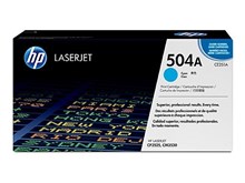 HP #504A Cyan Toner CE251A