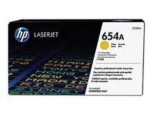 HP #654A Yellow Toner CF332A