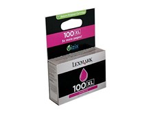 Lexm #100XL Magenta Ink Cart